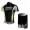 Liquigas Cannondale Pro Team Radbekleidung Radtrikot Kurzarm und Fahrradhosen Kurz Schwarz Grün YYMZ461