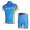 Astana Pro Team Radtrikot Kurzarm Kurz Radhose Kits Blau LCBV785