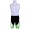 KUOTA Kurz Trägerhose Weiß Grün 2013 MPHY441