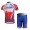 Katusha Russland Radtrikot Kurzarm Kurz Radhose Kits Weiß Rot SAAE902