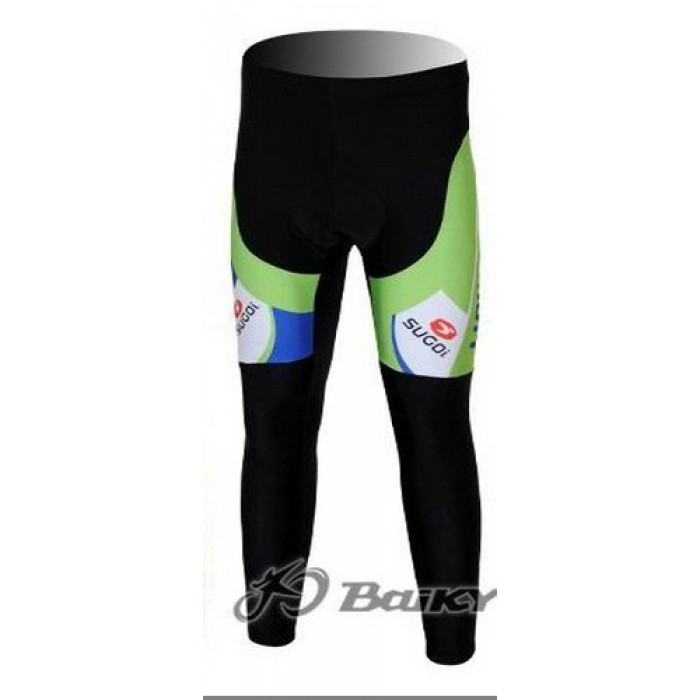 Liquigas Cannondale Pro Team Lang Radhose Grün Weiß NLTX696