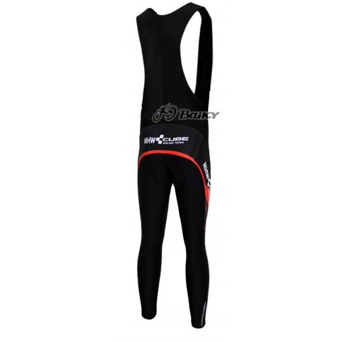 MHW Cube Racing Team Lang Trägerhose Rot Schwarz QWCO937