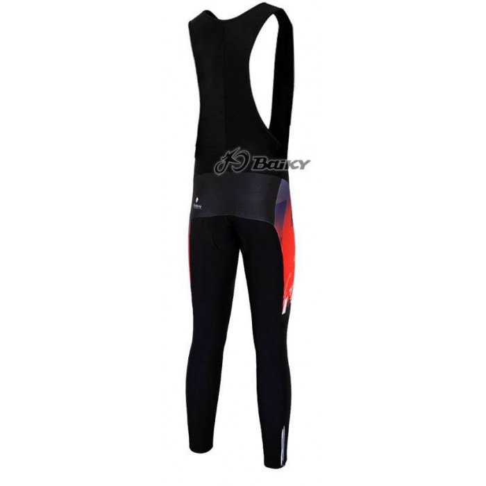 Nalini Pro Team Lang Trägerhose Rot Weiß CZHV691