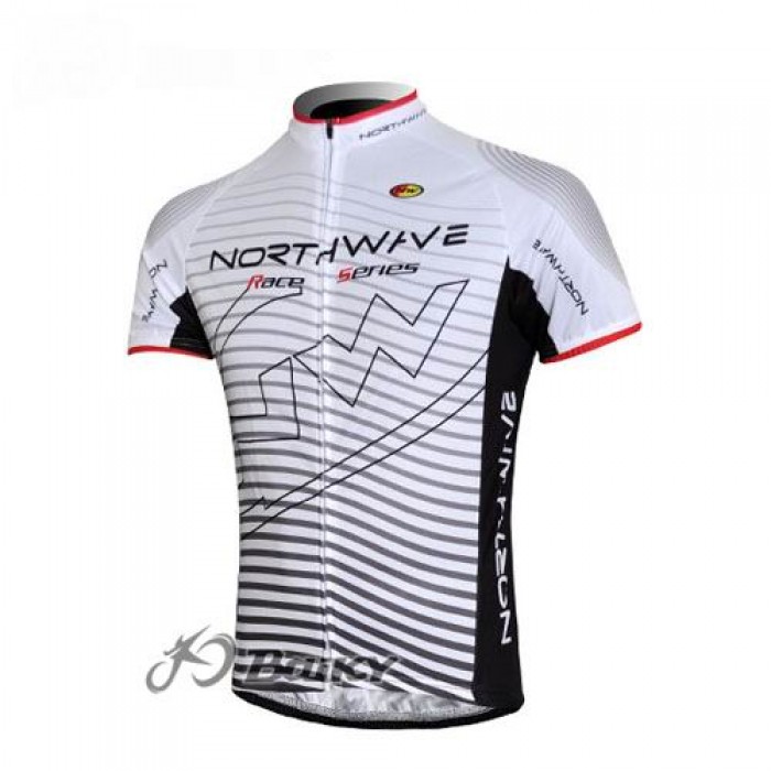 Northwave Pro Team Radtrikot Kurzarm Weiß MCYS958