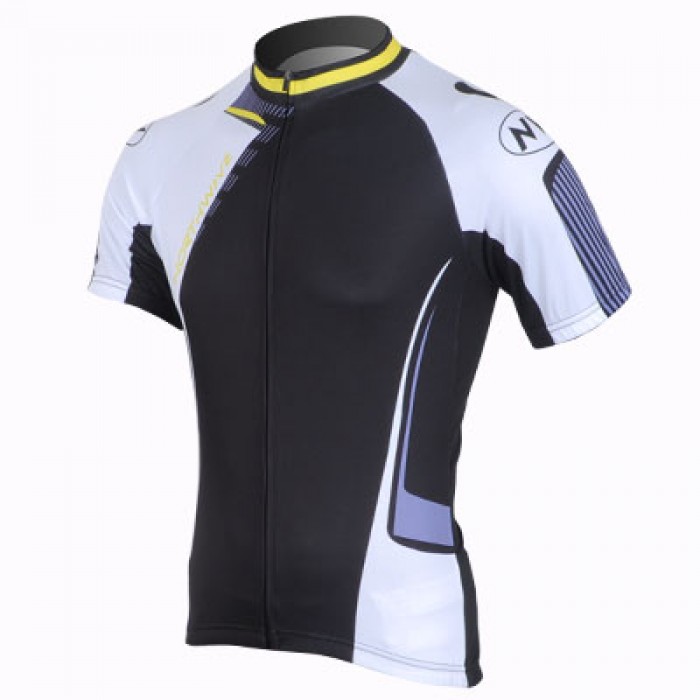 2013 Northwave Radtrikot Kurzarm Schwarz Weiß OSDP149