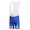 Omega Pharma-Quick Step innergetic Kurz Trägerhose Blau Weiß WLZT449