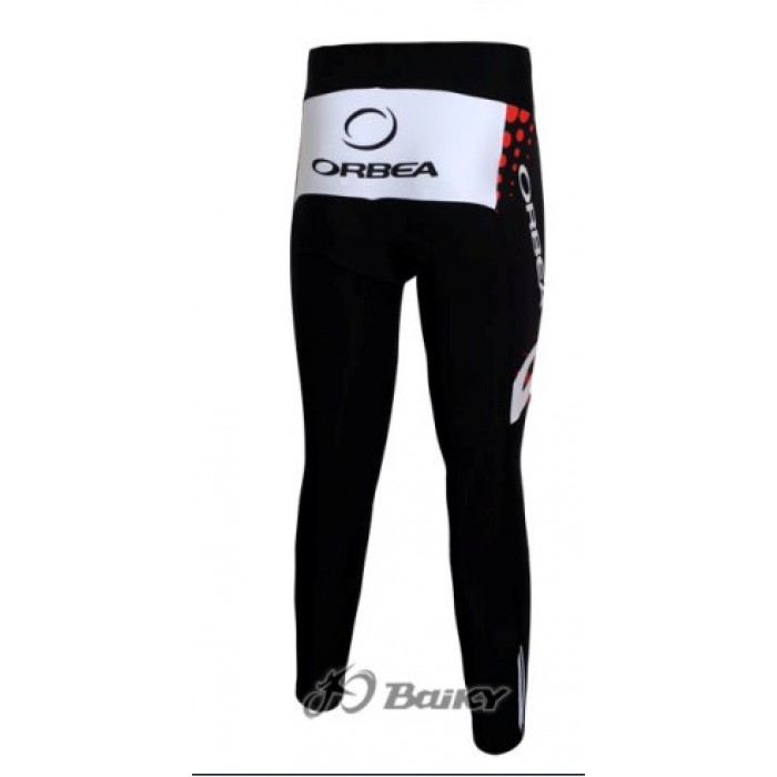 Orbea Pro Team Lang Radhose Schwarz Rot OMJE412