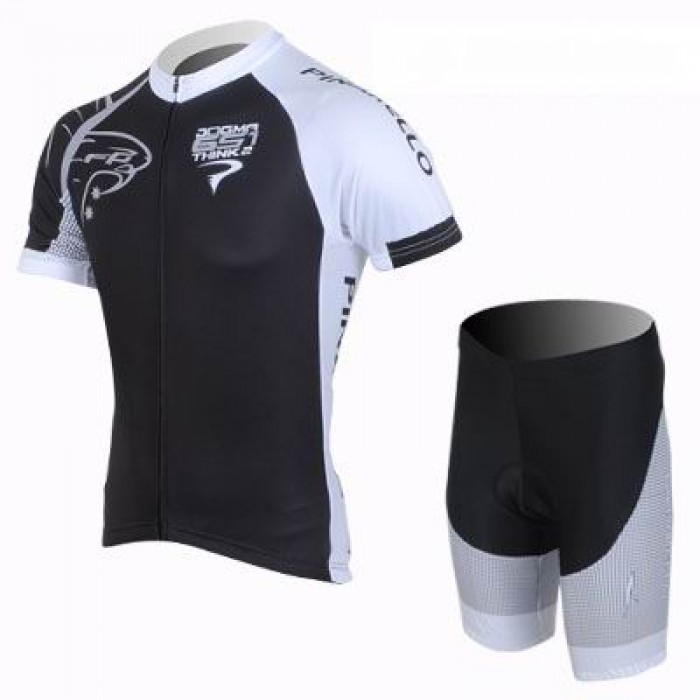 2013 Pinarello Radtrikot Kurzarm und Kurz Radhose Kits Schwarz TRPZ327