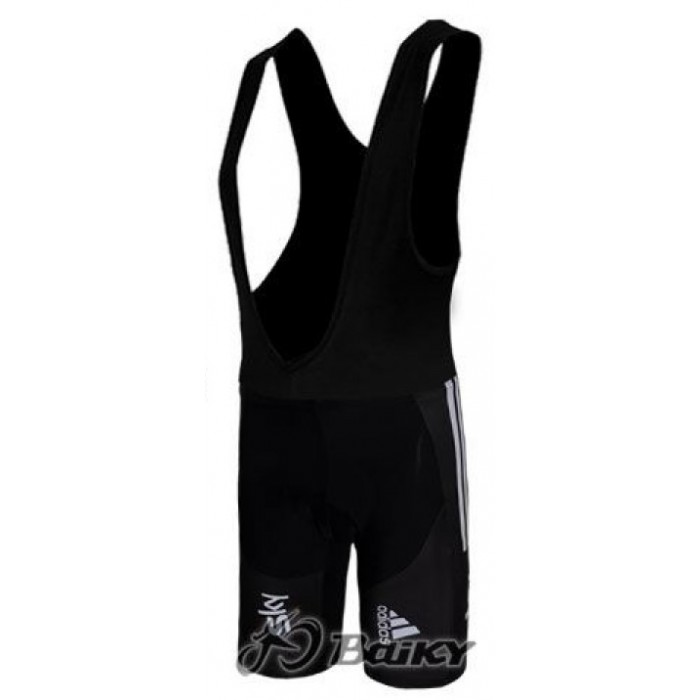 SKY Pro Team Kurz Trägerhose Schwarz Blau CILN235