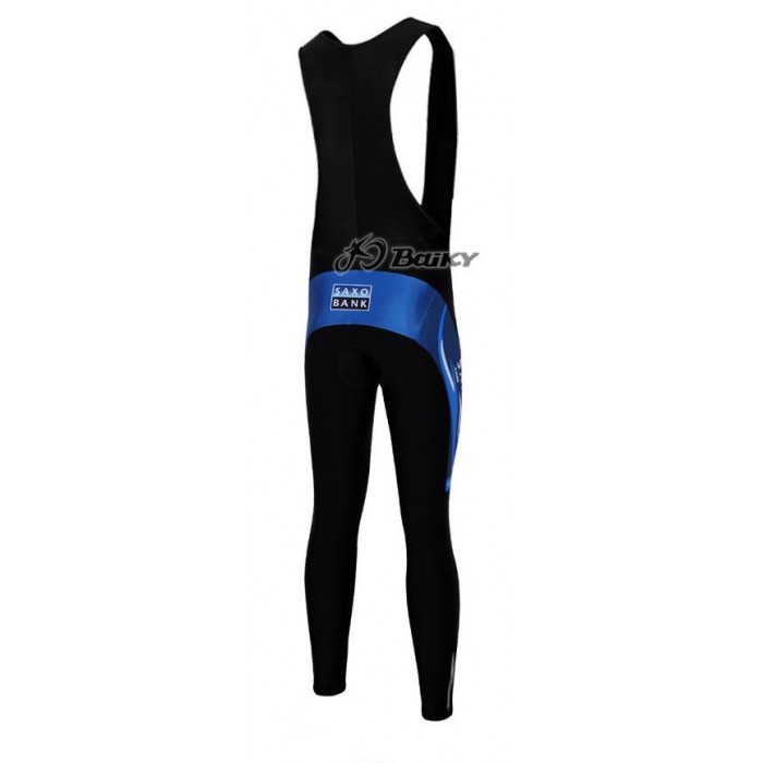 Saxo Bank Sungard Pro Team Lang Trägerhose Blau Schwarz CVJF465