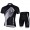 2013 Scott Racing Radtrikot Kurzarm und Kurz Radhose Kits Schwarz PKFP124