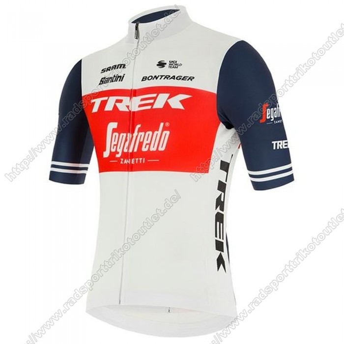 Profiteams Trek Segafredo 2021 Trikot Kurzarm Outlet Weiß YASIJ