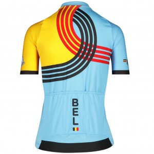 Bekleidung Damen Belgischen Nationalen frau trikot-Paris 2024