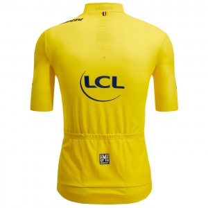Bekleidung Herren Gelbes Trikot Tour de France 2024 Fan Linie