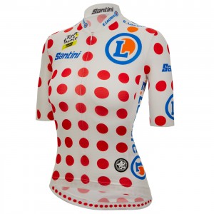 Bekleidung Damen Tour de France 2024 Pois frau trikot