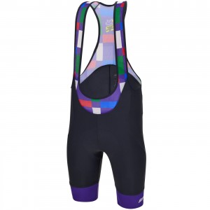 Bekleidung Herren Santini Tour de France 2024 tragerhose-Firenze