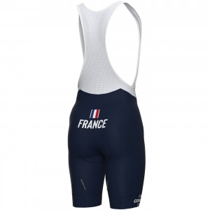 Bekleidung Herren Franzosish national 2024 kurz tragerhose