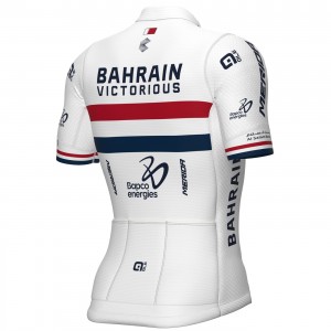 Bekleidung Herren Ale Bahrain Victorious 2024 PRS Trikot-Champion Großbritannien