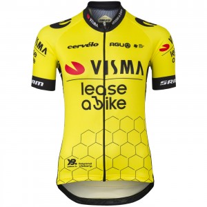 Bekleidung Damen Frauentrikot Agu Team Visma Lease a bike 2024