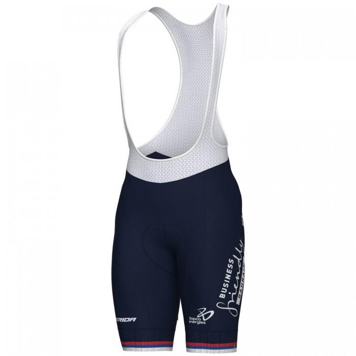 Bekleidung Herren Ale Bahrain Victorious 2024 tragerhose-Serbischer Meister