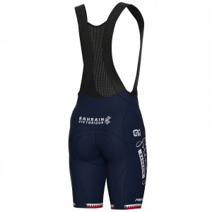 Bekleidung Herren Ale Bahrain Siegreich 2024 PRS Bibshorts-Serbischer Meister