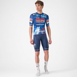 Bekleidung Herren Castelli Soudal Quick-Step 2025 Competizione 3 trikot