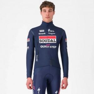 Bekleidung Herren Castelli Soudal Quick-Step 2025 Perfetto RoS 2 jacke