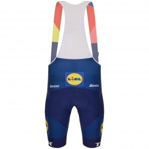 Bekleidung Herren Santini Lidl Trek 2025 Team Original tragerhose