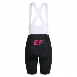 Bekleidung Damen Rapha EF Education EasyPost Pro Team 2025 Frau tragerhose-Giro d'Italia