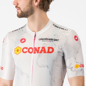 Bekleidung Herren Weiße Trikot Giro d'Italia 2025 Competizione 3