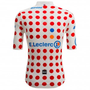 Bekleidung Herren Trikot Santini Punkte Tour de France 2025 Offiziell