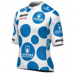 Bekleidung Herren Santini Pois Vuelta Espana 2025 trikot