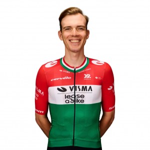 Bekleidung Herren Team Visma Lease a bike 2025 trikot-Ungarischen Meister