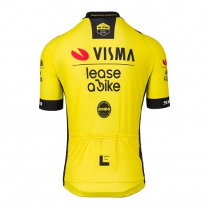 Bekleidung Herren Team Visma Lease a bike 2025 Premium trikot