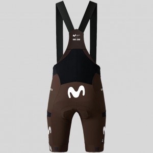 Bekleidung Herren Gobik Movistar Team Gravel Squad 2025 Grit 2.0 trägerhose