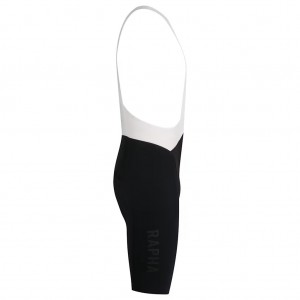 Bekleidung Herren Rapha Pro Team 3 tragerhose-Schwarz weiss