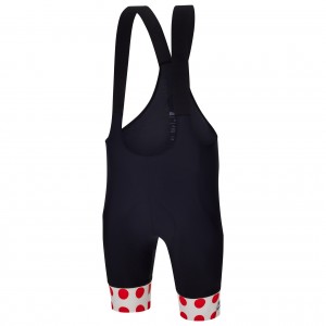 Bekleidung Herren Santini Pois Tour de France tragerhose 2025