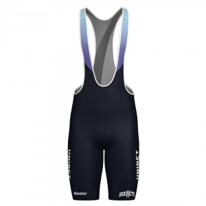 Bekleidung Herren Team Unibet Rockets 2025 Santini tragerhose-Blau