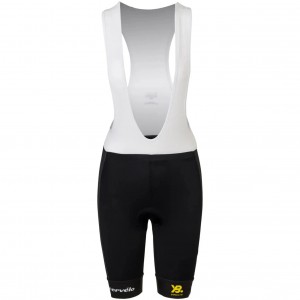 Bekleidung Damen Team Visma Lease a bike 2025 frau tragerhose