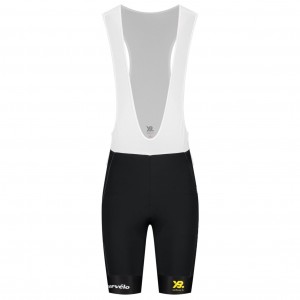 Bekleidung Damen Team Visma Lease a bike 2025 Der Schwarm frau tragerhose-Tdf