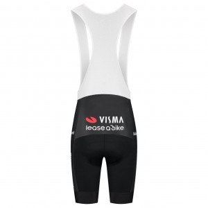 Bekleidung Damen Team Visma Lease a bike 2025 Der Schwarm frau tragerhose-Tdf