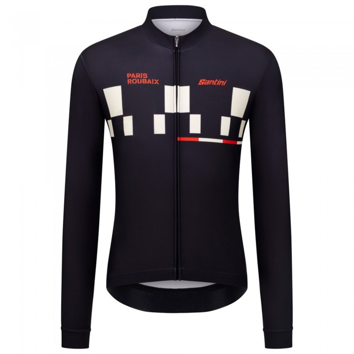 Bekleidung Herren Santini Paris Roubaix langarmtrikot 2025