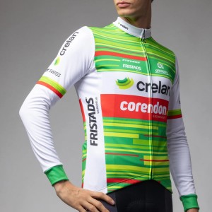 Bekleidung Herren Ale Crelan Corendon 2025 langarmtrikot