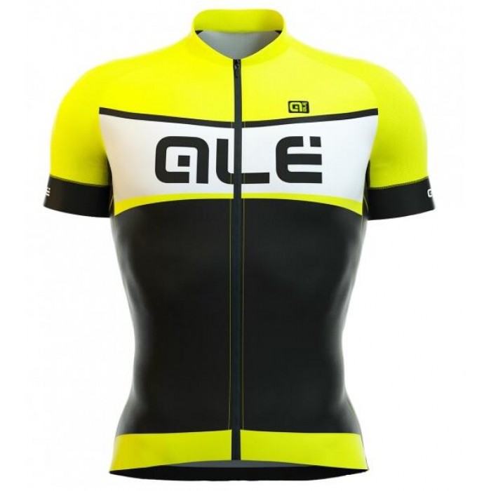 2016 ALE Radtrikot Kurzarm gelbs NUPT411