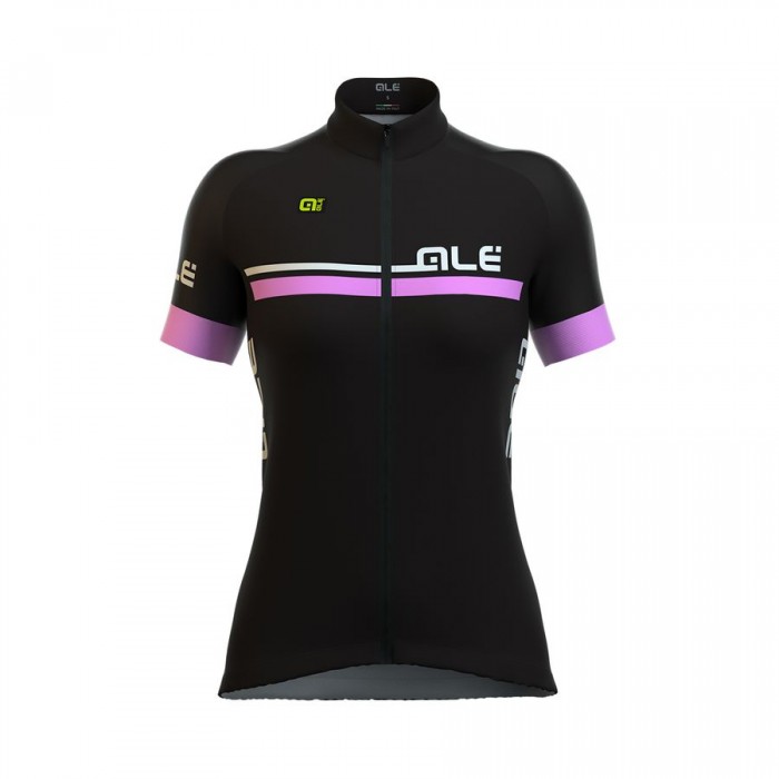 2016 ALE Damen Ale Plus Perla-schwarz Radtrikot Kurzarm UDYB662