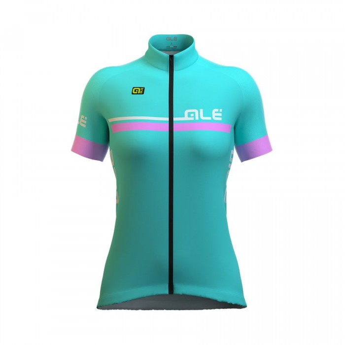 2016 ALE Damen Ale Plus Perla-Turquoise Radtrikot Kurzarm VPHD384