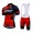 2016 BMC Fahrradbekleidung Satz Fahrradtrikot Kurzarm Trikot und Kurz Trägerhose SRFS823
