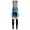 2016 Bontrager Trek Specter Cru Weiß-Blau Lang Trägerhose ASUV977
