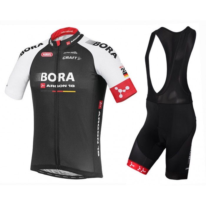 2016 Bora Argon 18 TDF Ausgabe fahrradbekleidung Satz Radtrikot Kurzarm+Kurz Trägerhose LDSS542