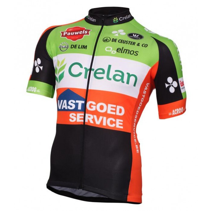 2016 CRELAN -VASTGOEDSERVICE Radtrikot Kurzarm AEQD557